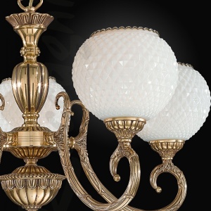 Candelabru din alama cu 5 brate design italian 8550 204834 universul-luminii.ro