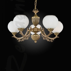 Candelabru din alama cu 5 brate design italian 8650 107724 universul-luminii.ro