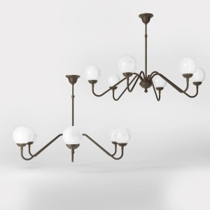 Candelabru din alama stil modern Art Deco Incanto - Img 5