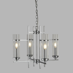 Candelabru elegant design modern Milo 4L 3094-4CC SRT - Img 2