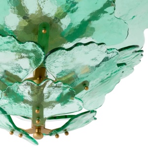 Candelabru LUX design deosebit Florina verde 225584 universul-luminii.ro