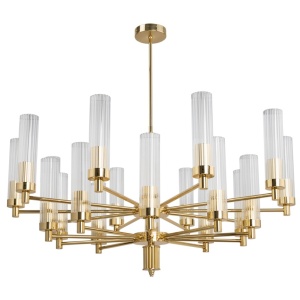 Candelabru modern realizat manual din alama Seti 20L