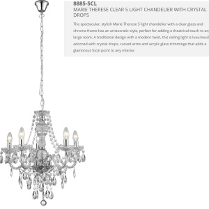 Candelabru stil clasic Marie Therese 5L 8885-5CL SRT - Img 5