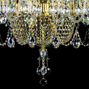 Candelabru XXL cu 30 de brate Cristal Bohemia Exclusive SARA XXX. CE 176714 universul-luminii.ro