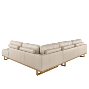 Coltar dreapta LUX design italian Cowhide sand - Img 5