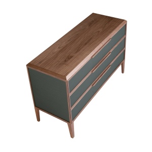 Comoda cu 3 sertare design LUX Dark green - Img 9
