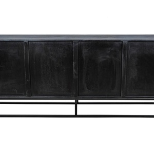 Comoda design industrial vintage Barracuda 180cm, maro - Img 10