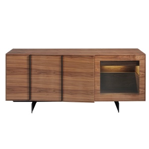 Comoda moderna cu design original si iluminat LED Wood - Img 3