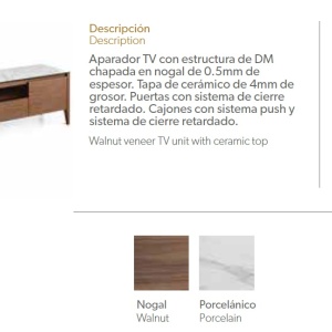 Comoda TV design elegant Alexis AC-315-F - Img 2