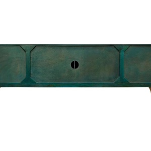 Comoda TV design vintage Golden Sunset 180cm turcoaz - Img 13