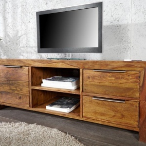 Comoda TV din lemn de trandafir Lagos 135cm - Img 2