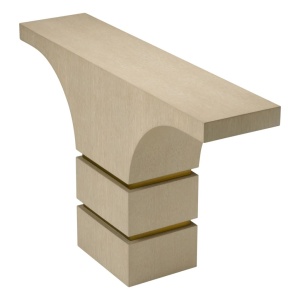 Consola design LUX, Furnir Stejar albit, Thaddeus - Img 5