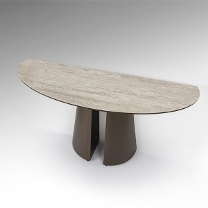 Consola din metal si MDF Samara 130x42cm - Img 4