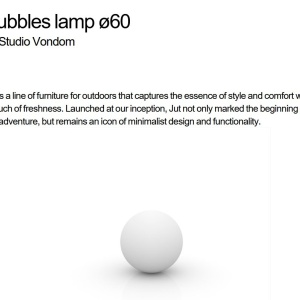 Corp de iluminat RGBW LED decorativ exterior Bubbles diametru 60cm 70654 universul-luminii.ro
