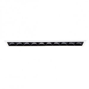 Corp incastrabil cu 10 spoturi LED LIKA FI TRIM 20W 3000K