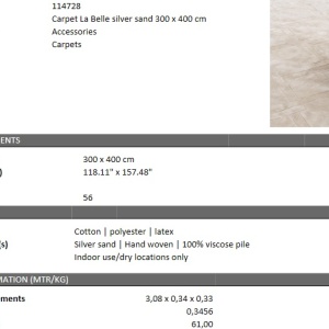 Covor design LUX La Belle 300x400cm 114728 HZ - Img 5