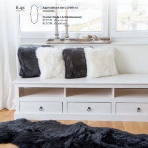 Covor din blana de oaie LW Noua Zeelanda, LW Standard Double Special 180x60cm - Img 8