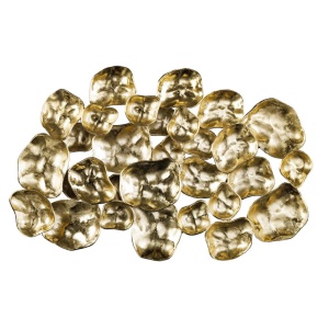 Decoratiune perete design modern VARIATION 100cm, auriu