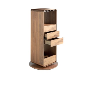 Dulapior bar rotativ design LUX Walnut AC 3115-BRG3615E - Img 4