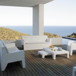 Fotoliu de exterior / interior design modern premium JUT LOUNGE CHAIR 44401 Vondom - Img 6