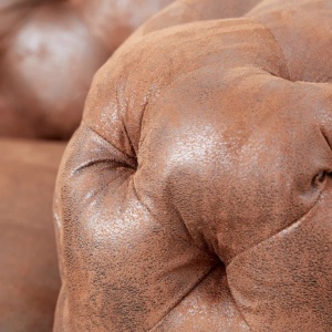 Fotoliu design Chesterfield, Microfibra, Maro Antic, MODERN BAROCK - Img 9