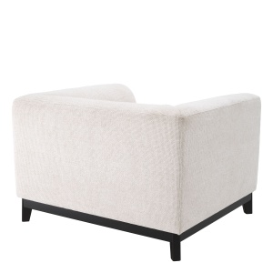 Fotoliu design LUX Corso, lyssa off-white - Img 4