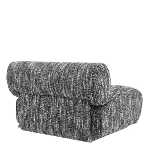 Fotoliu elegant design LUX Urbano, Boucle sonata black - Img 3