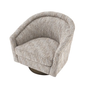 Fotoliu rotativ design lux Catene, bej 115299 HZ - Img 5