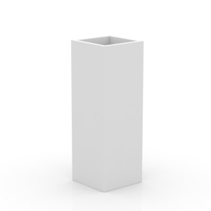 Ghiveci plante design decorativ exterior/interior Square tower pot 35x35x100cm