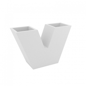 Ghiveci plante design decorativ modern interior / exterior UVE NANO 8x24x16cm - Img 3