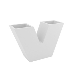 Ghiveci plante design decorativ modern interior / exterior UVE NANO 10x30x20cm - Img 5