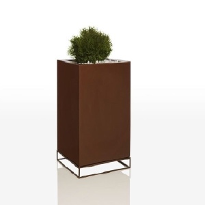 Ghiveci plante, flori design decorativ modern pentru amenajari interioare si exterioare, VELA HIGH CUBE 54049R Vondom