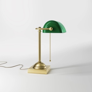 Lampa de birou din alama design clasic Banker - Img 3