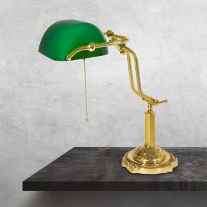 Lampa de birou din alama design clasic Banker - Img 2