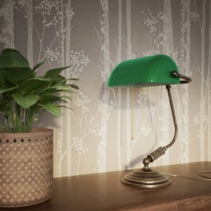 Lampa de birou din alama design clasic Banker - Img 4