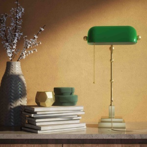 Lampa de birou din alama design clasic Banker - Img 6