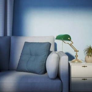 Lampa de birou din alama design clasic Compact Banker - Img 14