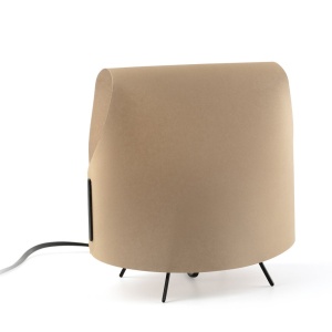 Lampa de masa decorativa LUANG XS negru/camel