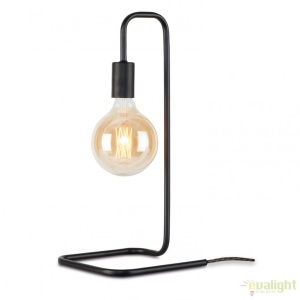 Lampa de masa design modern London negru LONDON/T/B