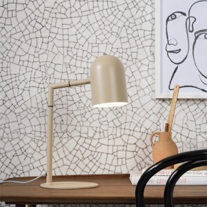 Lampa de masa design nordic Marseille sand 192714 universul-luminii.ro