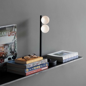 Lampa de masa LED design minimalist Ping pong tl2 alama 134304 universul-luminii.ro