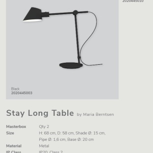 Lampa de masa multifunctionala Stay Long gri 2020445010 DFTP 84894 universul-luminii.ro