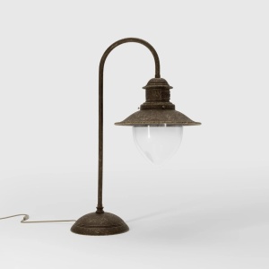 Lampa de masa stil nautic din alama si sticla Al Mare - Img 3