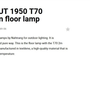 Lampa de podea iluminat exterior decorativ SAIGON 195/T70 gri/maro 127354 universul-luminii.ro