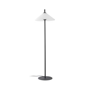 Lampa de podea iluminat exterior decorativ SAIGON 200/R55 gri/alb opal