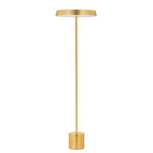 Lampa de podea LED design modern VETRO auriu, D-40cm