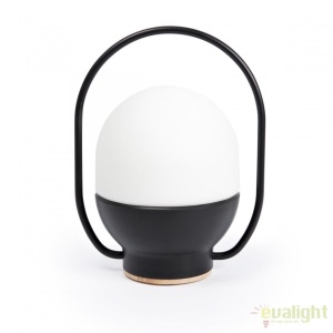Lampa LED portabila design funny TAKE AWAY Black 01016
