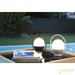 Lampa LED portabila design funny TAKE AWAY Black 01016 47024 universul-luminii.ro