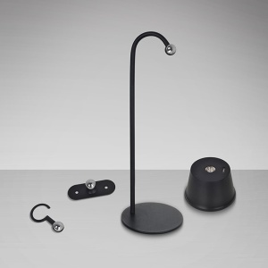 Lampa LED portabila exterior/interior IP54 Cuco neagra 233374 universul-luminii.ro