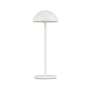 Lampa LED portabila iluminat exterior decorativ ROSE alba